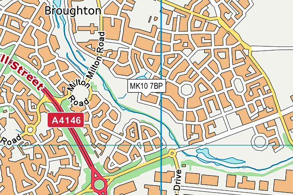 MK10 7BP map - OS VectorMap District (Ordnance Survey) MK10 7BP map - OS VectorMap District (Ordnance Survey)