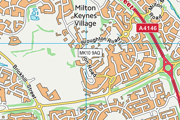 MK10 9AQ map - OS VectorMap District (Ordnance Survey) MK10 9AQ map - OS VectorMap District (Ordnance Survey)