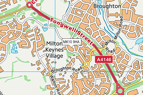 MK10 9HA map - OS VectorMap District (Ordnance Survey) MK10 9HA map - OS VectorMap District (Ordnance Survey)