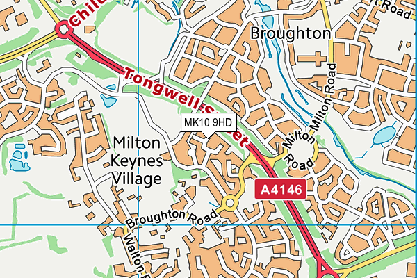 MK10 9HD map - OS VectorMap District (Ordnance Survey) MK10 9HD map - OS VectorMap District (Ordnance Survey)