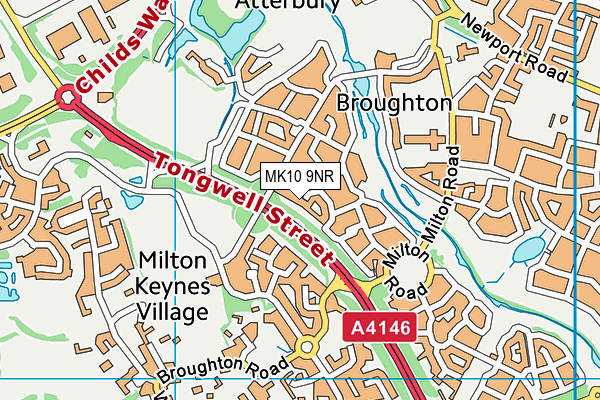 MK10 9NR map - OS VectorMap District (Ordnance Survey) MK10 9NR map - OS VectorMap District (Ordnance Survey)