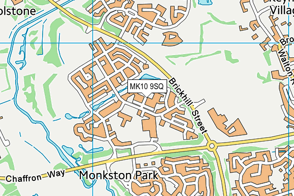MK10 9SQ map - OS VectorMap District (Ordnance Survey) MK10 9SQ map - OS VectorMap District (Ordnance Survey)