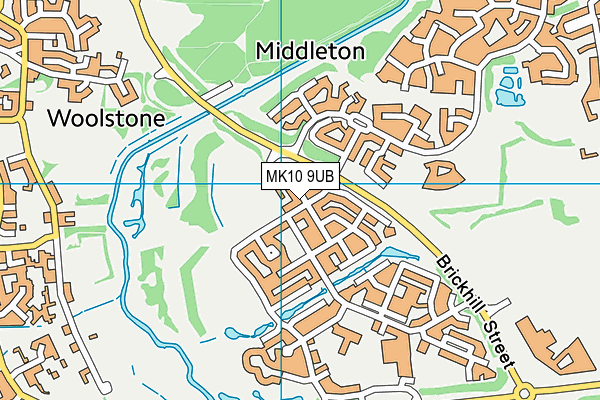 MK10 9UB map - OS VectorMap District (Ordnance Survey) MK10 9UB map - OS VectorMap District (Ordnance Survey)