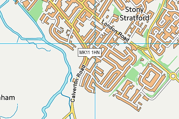 MK11 1HN map - OS VectorMap District (Ordnance Survey) MK11 1HN map - OS VectorMap District (Ordnance Survey)