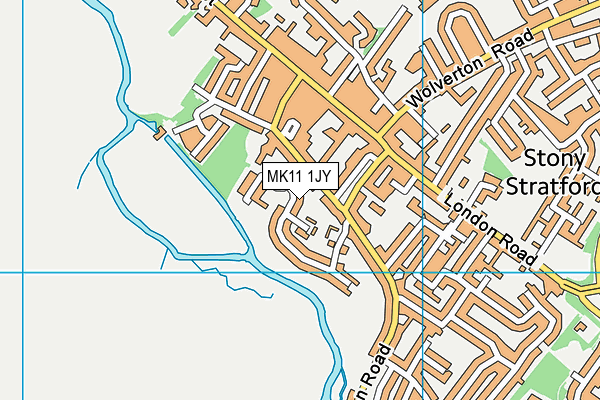 MK11 1JY map - OS VectorMap District (Ordnance Survey) MK11 1JY map - OS VectorMap District (Ordnance Survey)