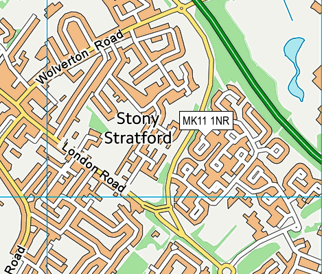 MK11 1NR map - OS VectorMap District (Ordnance Survey) MK11 1NR map - OS VectorMap District (Ordnance Survey)