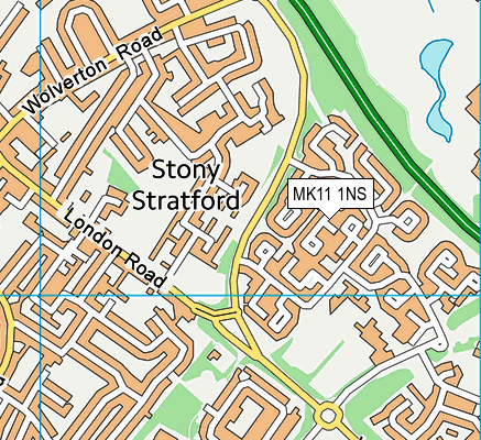MK11 1NS map - OS VectorMap District (Ordnance Survey) MK11 1NS map - OS VectorMap District (Ordnance Survey)