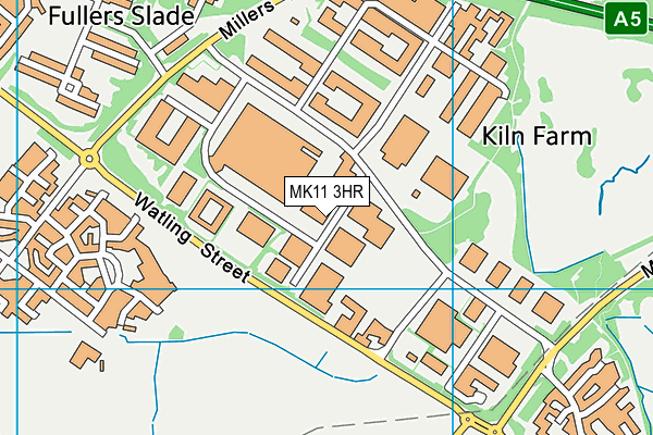 MK11 3HR map - OS VectorMap District (Ordnance Survey) MK11 3HR map - OS VectorMap District (Ordnance Survey)