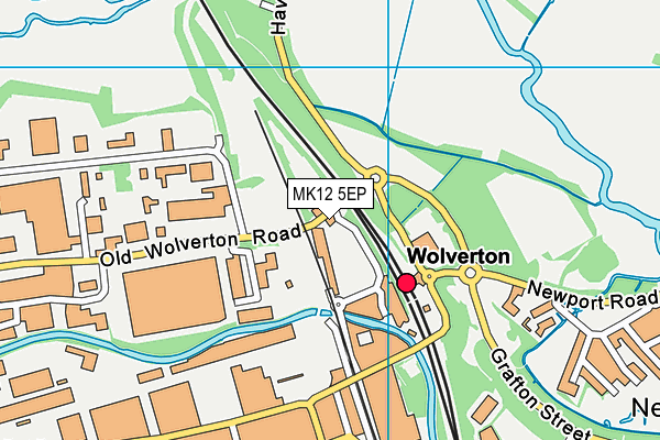 MK12 5EP map - OS VectorMap District (Ordnance Survey) MK12 5EP map - OS VectorMap District (Ordnance Survey)