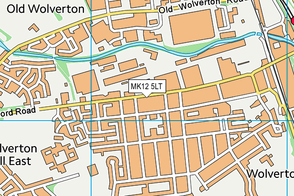 MK12 5LT map - OS VectorMap District (Ordnance Survey) MK12 5LT map - OS VectorMap District (Ordnance Survey)