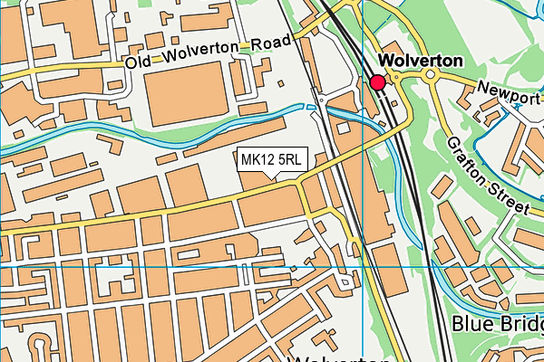 MK12 5RL map - OS VectorMap District (Ordnance Survey) MK12 5RL map - OS VectorMap District (Ordnance Survey)