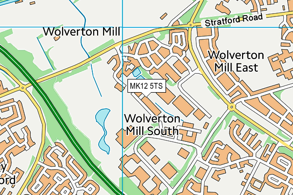 MK12 5TS map - OS VectorMap District (Ordnance Survey) MK12 5TS map - OS VectorMap District (Ordnance Survey)