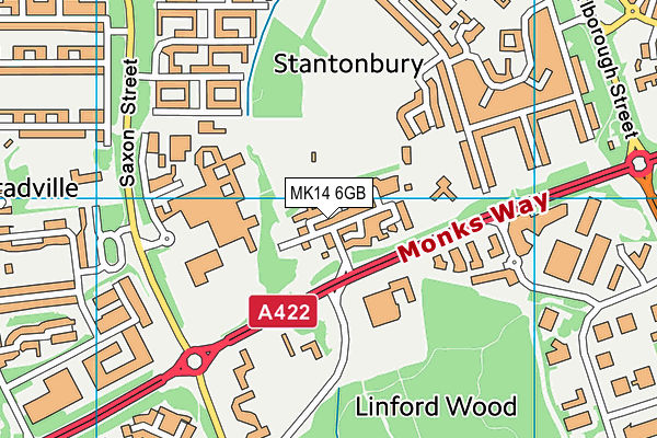 MK14 6GB map - OS VectorMap District (Ordnance Survey) MK14 6GB map - OS VectorMap District (Ordnance Survey)