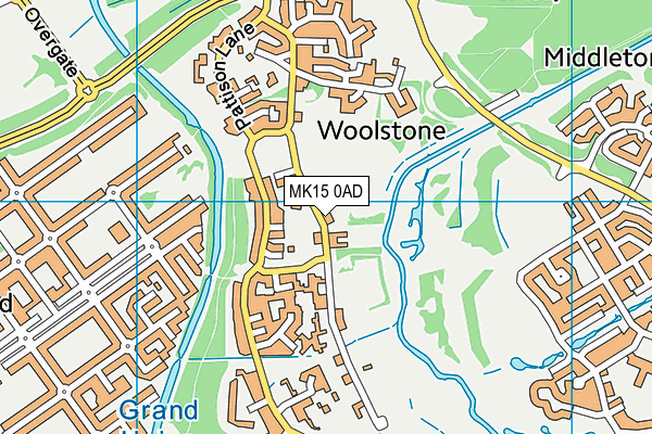 MK15 0AD map - OS VectorMap District (Ordnance Survey) MK15 0AD map - OS VectorMap District (Ordnance Survey)