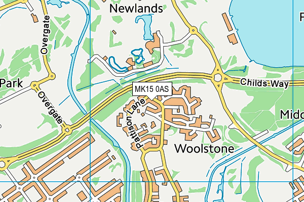 MK15 0AS map - OS VectorMap District (Ordnance Survey) MK15 0AS map - OS VectorMap District (Ordnance Survey)