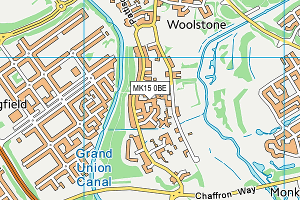 MK15 0BE map - OS VectorMap District (Ordnance Survey) MK15 0BE map - OS VectorMap District (Ordnance Survey)