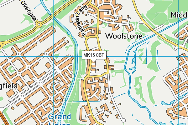 MK15 0BT map - OS VectorMap District (Ordnance Survey) MK15 0BT map - OS VectorMap District (Ordnance Survey)