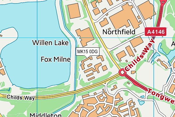MK15 0DG map - OS VectorMap District (Ordnance Survey) MK15 0DG map - OS VectorMap District (Ordnance Survey)
