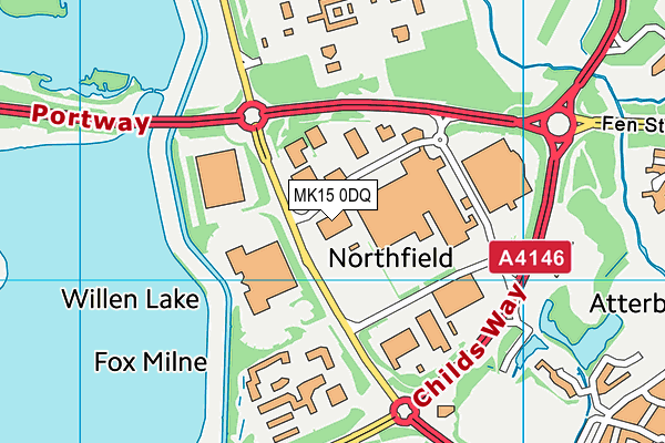 MK15 0DQ map - OS VectorMap District (Ordnance Survey) MK15 0DQ map - OS VectorMap District (Ordnance Survey)