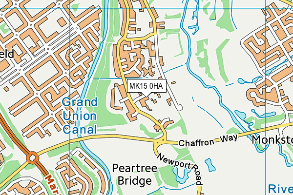 MK15 0HA map - OS VectorMap District (Ordnance Survey) MK15 0HA map - OS VectorMap District (Ordnance Survey)