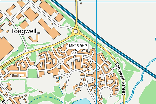 MK15 9HP map - OS VectorMap District (Ordnance Survey) MK15 9HP map - OS VectorMap District (Ordnance Survey)