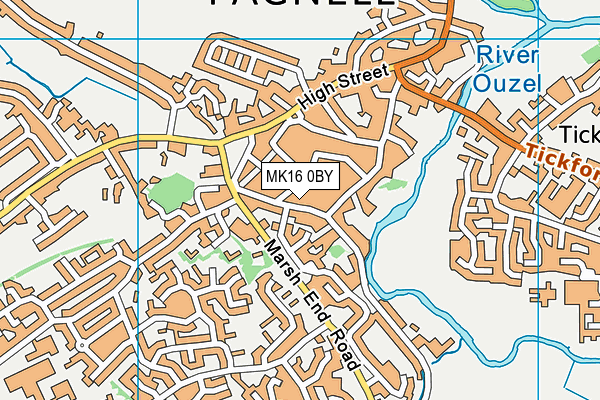 MK16 0BY map - OS VectorMap District (Ordnance Survey) MK16 0BY map - OS VectorMap District (Ordnance Survey)