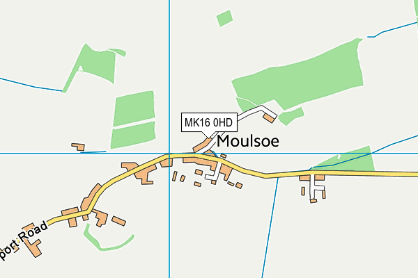 MK16 0HD map - OS VectorMap District (Ordnance Survey) MK16 0HD map - OS VectorMap District (Ordnance Survey)