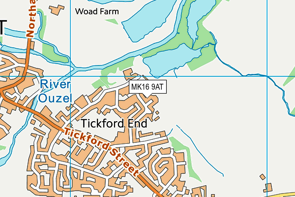 MK16 9AT map - OS VectorMap District (Ordnance Survey) MK16 9AT map - OS VectorMap District (Ordnance Survey)