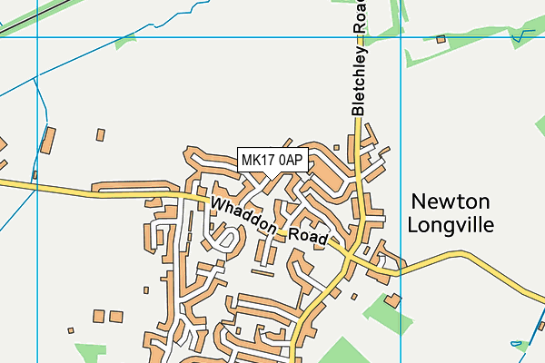 MK17 0AP map - OS VectorMap District (Ordnance Survey) MK17 0AP map - OS VectorMap District (Ordnance Survey)
