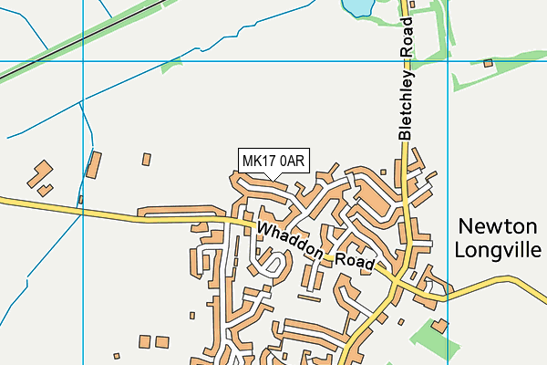 MK17 0AR map - OS VectorMap District (Ordnance Survey) MK17 0AR map - OS VectorMap District (Ordnance Survey)