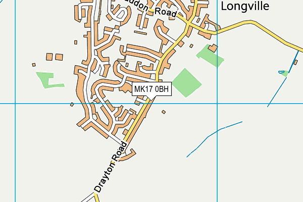 MK17 0BH map - OS VectorMap District (Ordnance Survey) MK17 0BH map - OS VectorMap District (Ordnance Survey)