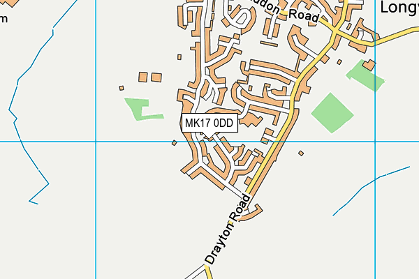 MK17 0DD map - OS VectorMap District (Ordnance Survey) MK17 0DD map - OS VectorMap District (Ordnance Survey)