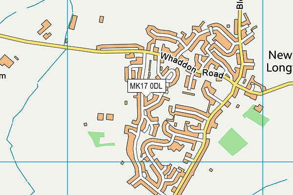 MK17 0DL map - OS VectorMap District (Ordnance Survey) MK17 0DL map - OS VectorMap District (Ordnance Survey)
