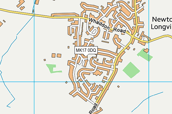MK17 0DQ map - OS VectorMap District (Ordnance Survey) MK17 0DQ map - OS VectorMap District (Ordnance Survey)