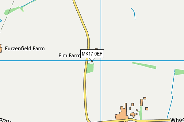 MK17 0EF map - OS VectorMap District (Ordnance Survey) MK17 0EF map - OS VectorMap District (Ordnance Survey)