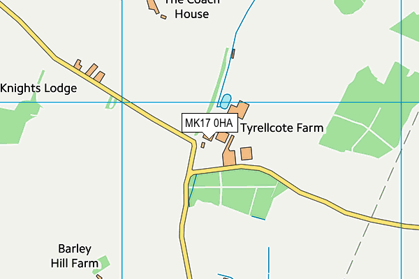 MK17 0HA map - OS VectorMap District (Ordnance Survey) MK17 0HA map - OS VectorMap District (Ordnance Survey)