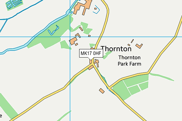 MK17 0HF map - OS VectorMap District (Ordnance Survey) MK17 0HF map - OS VectorMap District (Ordnance Survey)