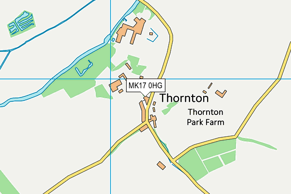 MK17 0HG map - OS VectorMap District (Ordnance Survey) MK17 0HG map - OS VectorMap District (Ordnance Survey)