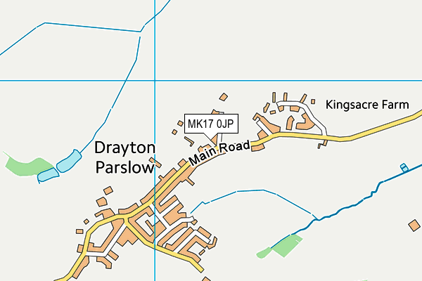 MK17 0JP map - OS VectorMap District (Ordnance Survey) MK17 0JP map - OS VectorMap District (Ordnance Survey)