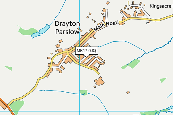 MK17 0JQ map - OS VectorMap District (Ordnance Survey) MK17 0JQ map - OS VectorMap District (Ordnance Survey)