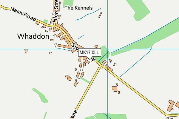 MK17 0LL map - OS VectorMap District (Ordnance Survey) MK17 0LL map - OS VectorMap District (Ordnance Survey)
