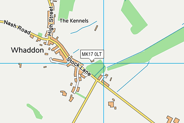 MK17 0LT map - OS VectorMap District (Ordnance Survey) MK17 0LT map - OS VectorMap District (Ordnance Survey)