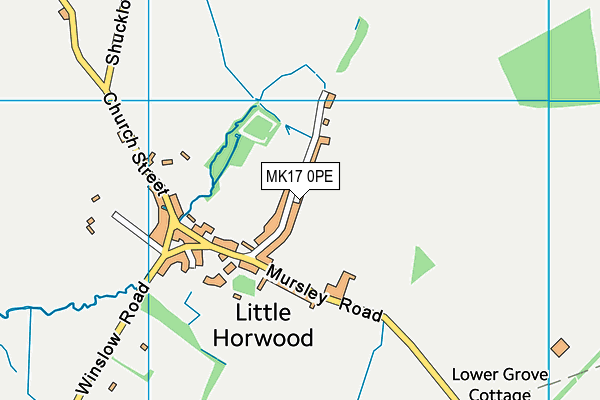 MK17 0PE map - OS VectorMap District (Ordnance Survey) MK17 0PE map - OS VectorMap District (Ordnance Survey)