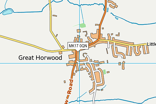 MK17 0QN map - OS VectorMap District (Ordnance Survey) MK17 0QN map - OS VectorMap District (Ordnance Survey)