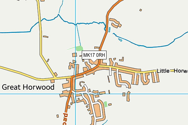 MK17 0RH map - OS VectorMap District (Ordnance Survey) MK17 0RH map - OS VectorMap District (Ordnance Survey)