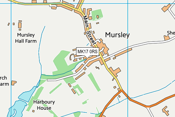 MK17 0RS map - OS VectorMap District (Ordnance Survey) MK17 0RS map - OS VectorMap District (Ordnance Survey)