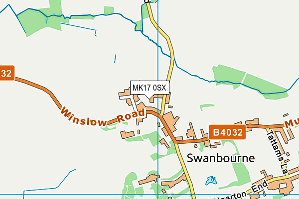 MK17 0SX map - OS VectorMap District (Ordnance Survey) MK17 0SX map - OS VectorMap District (Ordnance Survey)