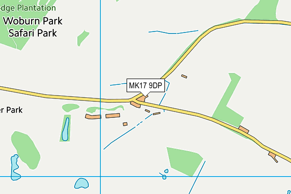MK17 9DP map - OS VectorMap District (Ordnance Survey) MK17 9DP map - OS VectorMap District (Ordnance Survey)