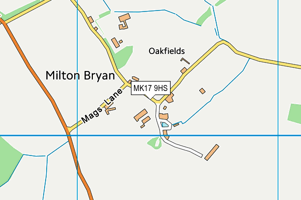 MK17 9HS map - OS VectorMap District (Ordnance Survey) MK17 9HS map - OS VectorMap District (Ordnance Survey)