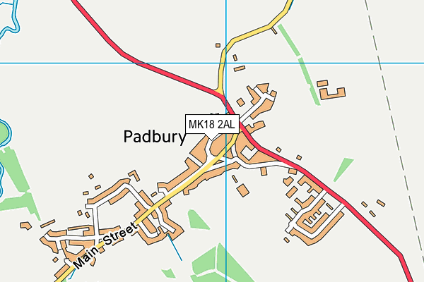 MK18 2AL map - OS VectorMap District (Ordnance Survey) MK18 2AL map - OS VectorMap District (Ordnance Survey)